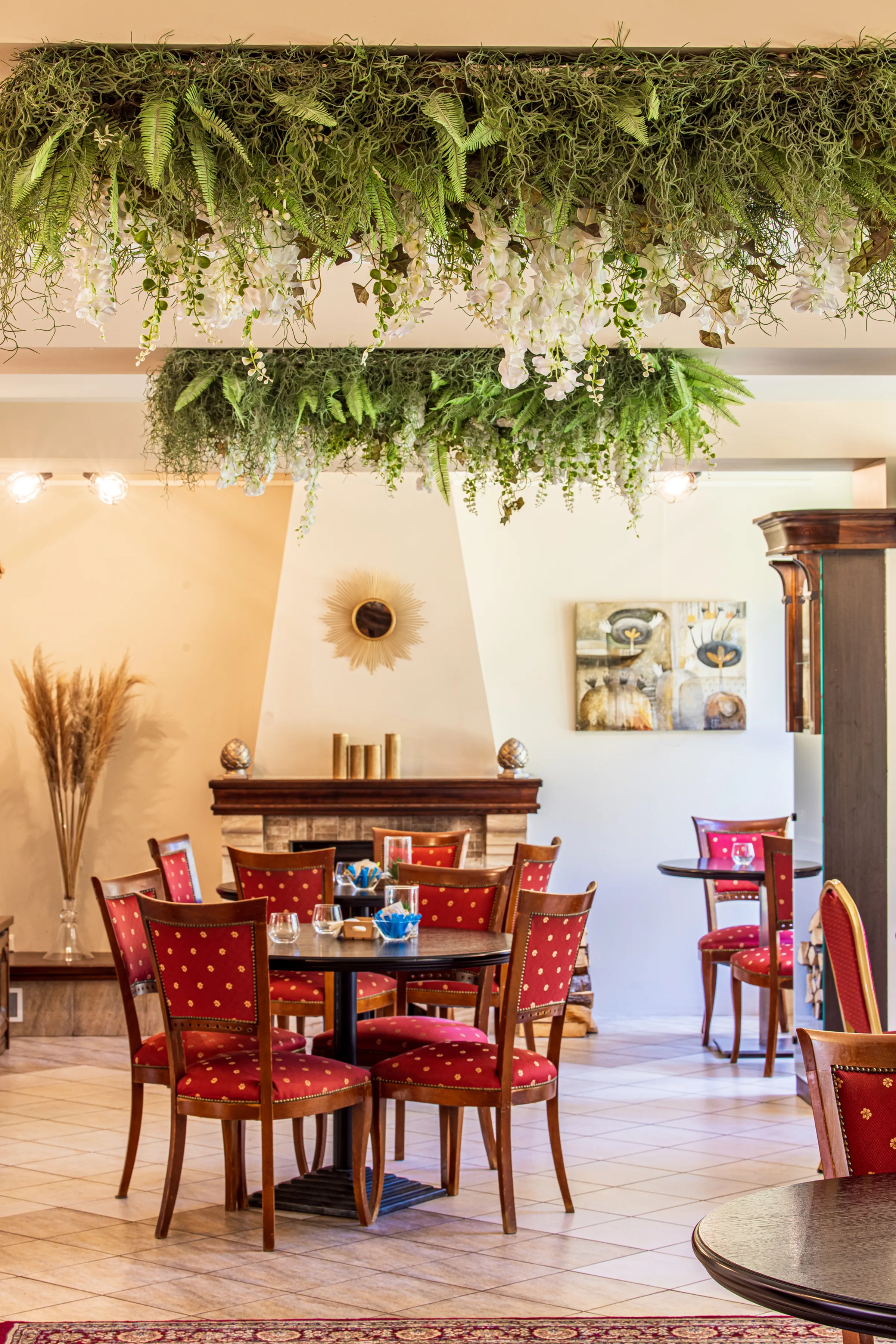 Padengtas staliukas viešbučio restorane